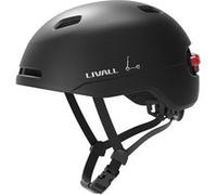 LIVALL Casque urbain C21 – Éclairage intelligent – Midnight Black M