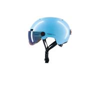 Casque vélo Cosmo Connected Fusion+ Bleu Ciel Metallise