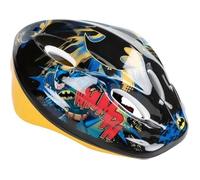 Casque Vélo - Dc Comics - Batman - 52-56 Cm - Ajustable - Sécurité Enfant - Noir/Jaune Multicolore