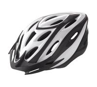 Casque Vélo De Course Mtb Unisexe Taille M 54-58 Blanc-Noir Visière