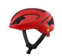 POC Casque vélo de route Omne Air MIPS Prismane Red Matt MED