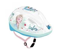 CASQUE VELO ENFANT DISNEY V2 FROZEN BLANC AVEC MOLETTE REGLAGE TAILLE 52-56 (VENDU SUR CARTE)