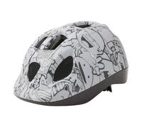 Casque vélo enfant doodle - xs - blanc