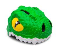 Casque de Vélo Crazy Safety Crocodile Vert pour les enfants de 2 à 7 ans - Sécurité vérifiée et certifié EN 1078 Vert G