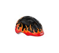 Met - Hooray - Casque vélo enfant Black Flames / Glossy - XS