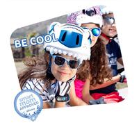 Casque vélo enfant Tigre Crazy Safety ( Blanc / Unique )