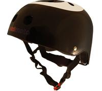 Casque Vélo et Trottinette 8 Ball Medium - KIDDIMOTO - Noir - Mixte - Vélo loisir - Enfant