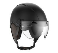 Casque vélo et trottinette avec visière Casr Life Noir L