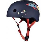 Micro | Casque Rocket | Enfants | Finition Mate | Boucle Magnétique/Lumière LED intégrée | 2-5 Ans | Taille XS