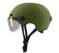 Cosmo Fusion+ - Casque avec éclairage Vélo Arrière Intelligent et Connecté - Feu Stop, Detection de Chute Automatique, Partage de trajet
