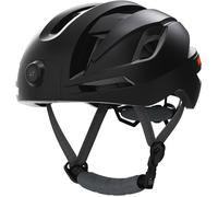 Casque Vélo Intelligent avec Caméra Full HD 1080P - Bluetooth Clignotants LED et Feu Arrière - Homme Femme - Trottoir & VAE(Noir) L