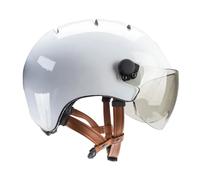Kask Casque vélo Urban Lifestyle – Mentonnière éco-cuir, intérieur CoolMax® – L Blanc Loisir
