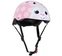Casque vélo Kiddimoto rose lapin médium Rose G