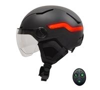 Casque vélo LED avec feu de freinage automatique T'nB Urban Moov Vizion Taille M Noir