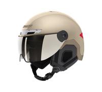 Casque vélo Limar Lumière à visière avec éclairage ( Beige Champagne Gold / M )