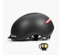 Casque vélo lumineux avec clignotants Overade Life ( Slate Black / 55-61 cm )