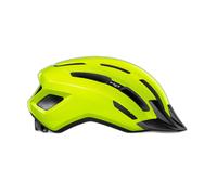 MET Casque Downtown - Jaune fluo / Noir brillant