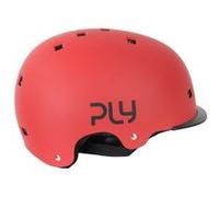 Casque vélo ply by Roces plain rouge 59-61cm