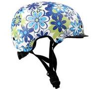 Ply Helmets Pop Plus Urban Helmet Bleu 55-58 cm Blue Blossom
