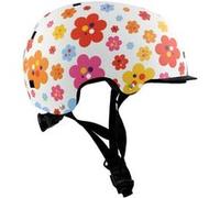 Casque vélo ply by Roces pop+ flowersplash 55-58cm Violet G
