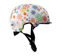 Casque vélo ply by Roces pop+ multi flower 59-61cm Beige G