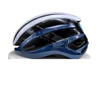 Casque Velo Réglable Casque de vélo Route Professionnel for Hommes et Femmes, Course moulé intégralement(White Blue)