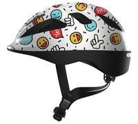ABUS - Kid's Smooty 2.0 - Casque de cyclisme - 45-50 cm - S - white smiley