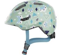 ABUS Casque Smiley 3.0 pour enfants - Casque de vélo avec coupe basse, designs adaptés aux enfants & place pour une tresse - pour filles et garçons