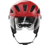 Casque vélo urbain Abus Rouge