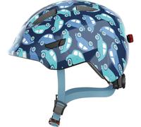 Casque vélo urbain enfant Abus Bleu