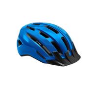 Casque Vélo Urbain Met Dowtown - Blue / Glossy - Taille S/M Bleu