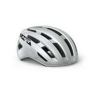 Met Miles Helmet Blanc M-L White Glossy