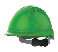 Casque Ventilé EVO 3 Serrage Crémaillère Vert JSP