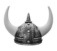 Casque Viking Adulte Médiéval à Cornes Halloween Casque Viking Berserker Soldat Guerrier Chapeau Viking Casque Médiéval Sallet En Plastique Costumes D'halloween Pour Adultes Pour Le Jeu De Bataille Ha
