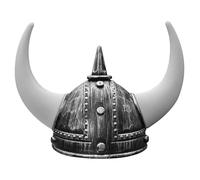 Casque viking Halloween Halloween Halloween Viking Berserker Soldier Warrior Hat, Plastic Sallet Adult Halloween Costumes for Battle Play Cosplay, jouets