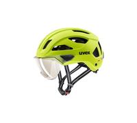 Casque ville uvex stride visor mips vert lime