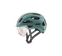 Casque ville uvex stride visor mips vert sage