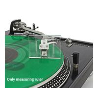 Casque vinyle lecteur de disques accessoires VTA Lp Balance Phono Tonearm acrylique clair azimut règle platine outil