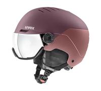 Casque visiÃšre Uvex Wanted Visor (bramble antique rose mat) femme 54-58 cm