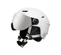 Casque visière Cairn Electron Visor (Mat White) junior 54-55 cm
