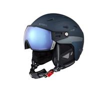 Casque visière CAIRN Shuffle S-visor Evolight Nxt (Mat Eclipse) 56-58