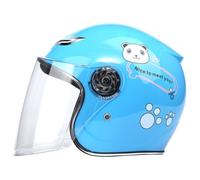 Casque Visière Large, Léger, Motif Cartoon, PP Mousse Amortissante | Lunette Transparente, Maille Intérieure Respirante, pour Skateboard et Patins, Usage Vélo et Trottinette
