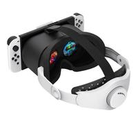 Casque VR - Amélioré pour Nintendo Switch - Lentilles HD ajustables - Compatible Switch & Switch OLED - Bandeau réglable