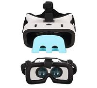 Casque VR, Casques VR pour Téléphone Portable, Lunettes de réalité Virtuelle 3D VR, Bandeau Réglable, Lunettes VR pour Jouer à des Jeux VR, pour Les Amis, la Famille,