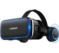 Casque Vr Écouteurs, Lunettes De Réalité Virtuelle 3D Avec Lentilles Hd Anti-Lumière Bleue, Compatible Avec Smartphones 4,7¿6,6 Pouces, Pour Jeux Et Films 3D,Cadeau De Noël Pour Enfants Et F[Z743]