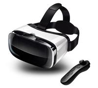 Casque VR pour téléphone avec contrôleur, compatible avec iPhone, Samsung et Android, réalité virtuelle 3D pour enfants et adultes, lunettes VR pour smartphone/4,5-6,3 pouces yeux protégés anti-bleu