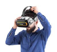 Casque VR pour téléphone,Lunettes de réalité virtuelle universelles Casque VR | Cadeau de lunettes de réalité virtuelle pour et adultes pour jeux et vidéos [video game]