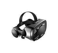 Casque vr téléphone 3d lentille anti-lumière bleue audio jack 3. 5mm intégré noir