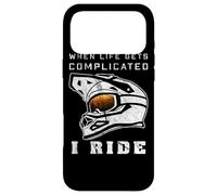 Casque VTT avec Lunettes de Descente pour VTT électrique Coque pour iPhone 17 Pro Max