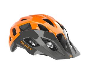 Casque VTT Crossway orange néon